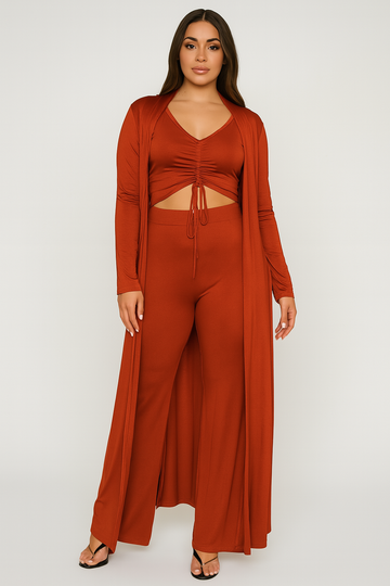 3 Piece Pants Set W/Mask
