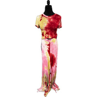 3 Piece Tie Dyed Pants Set