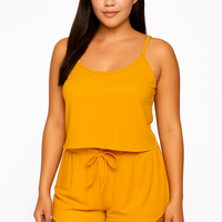 Sleeveless Top & Short Set
