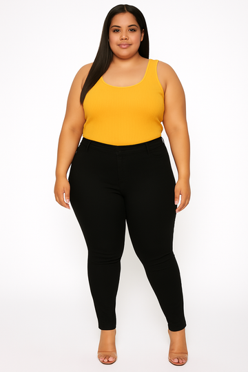 Plus Size Black Jeans