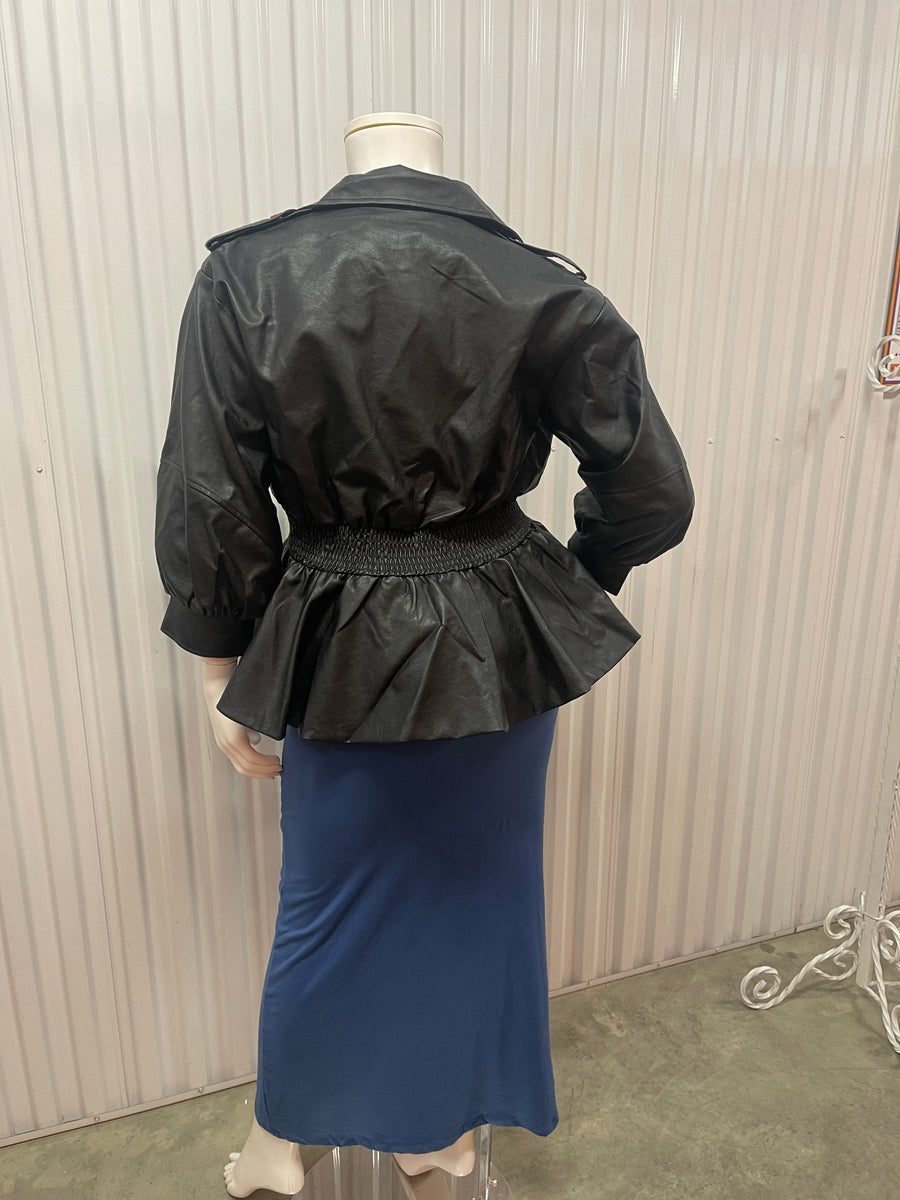 3/4 Sleeve Jacket with Belt