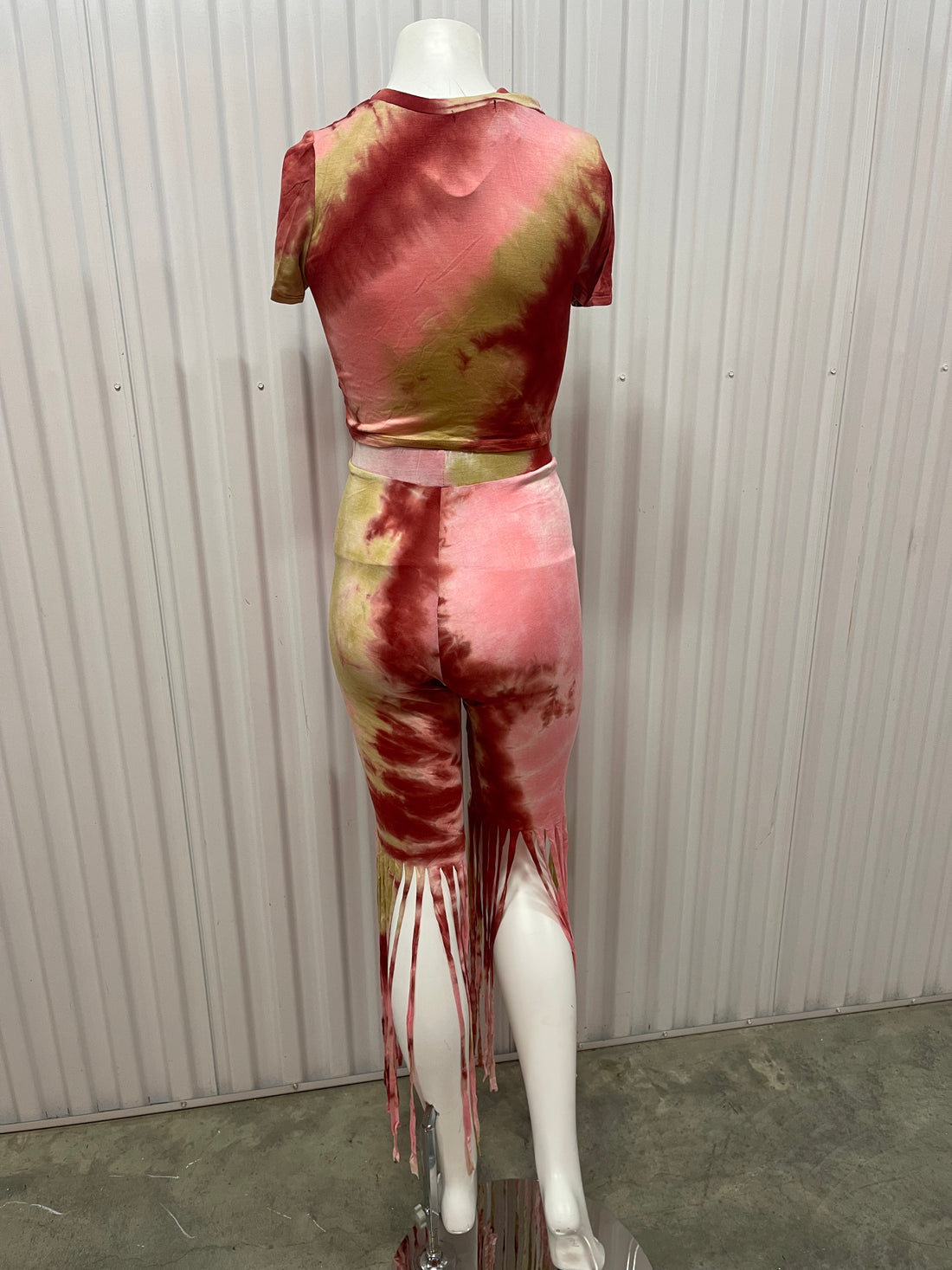 3 Piece Tie Dyed Pants Set